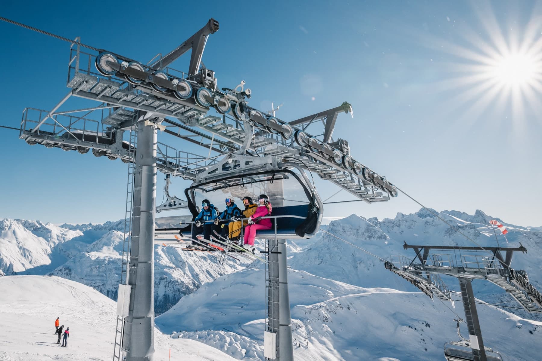 Skischule Lech skiing history